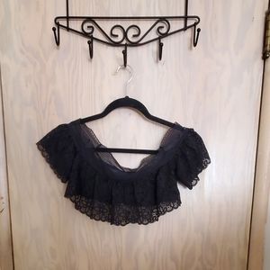 NWOT Victoria's Secret Black Lace Bralette